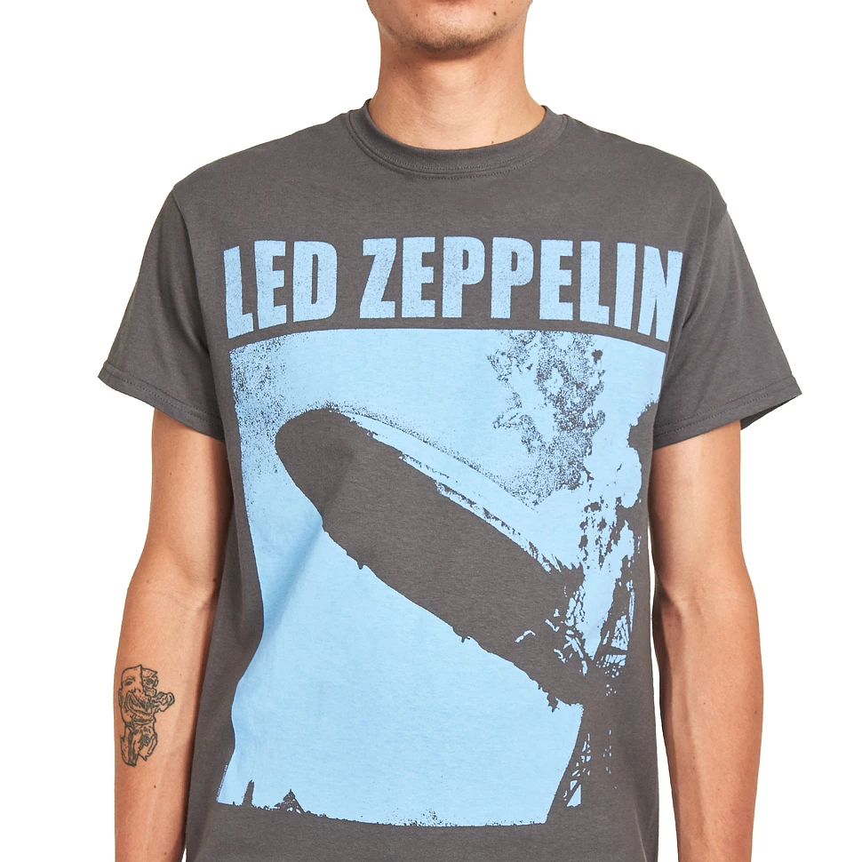 Led Zeppelin - LZ1 Blue Cover T-Shirt
