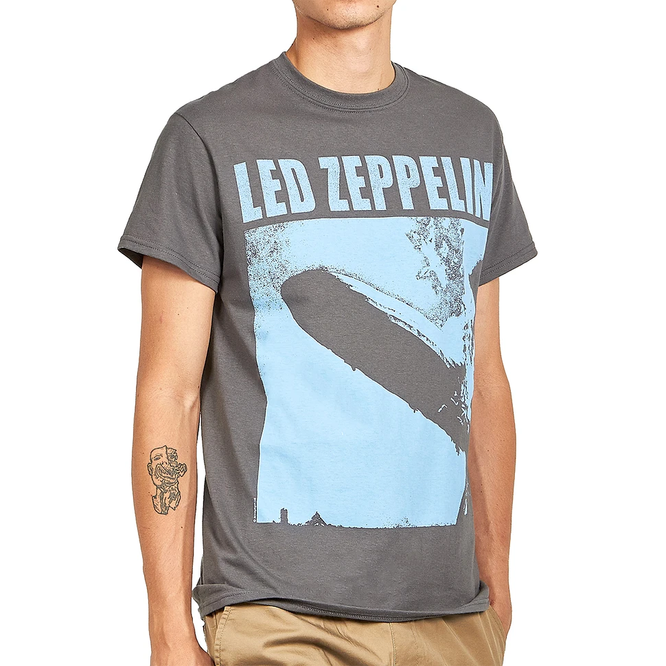 Led Zeppelin - LZ1 Blue Cover T-Shirt