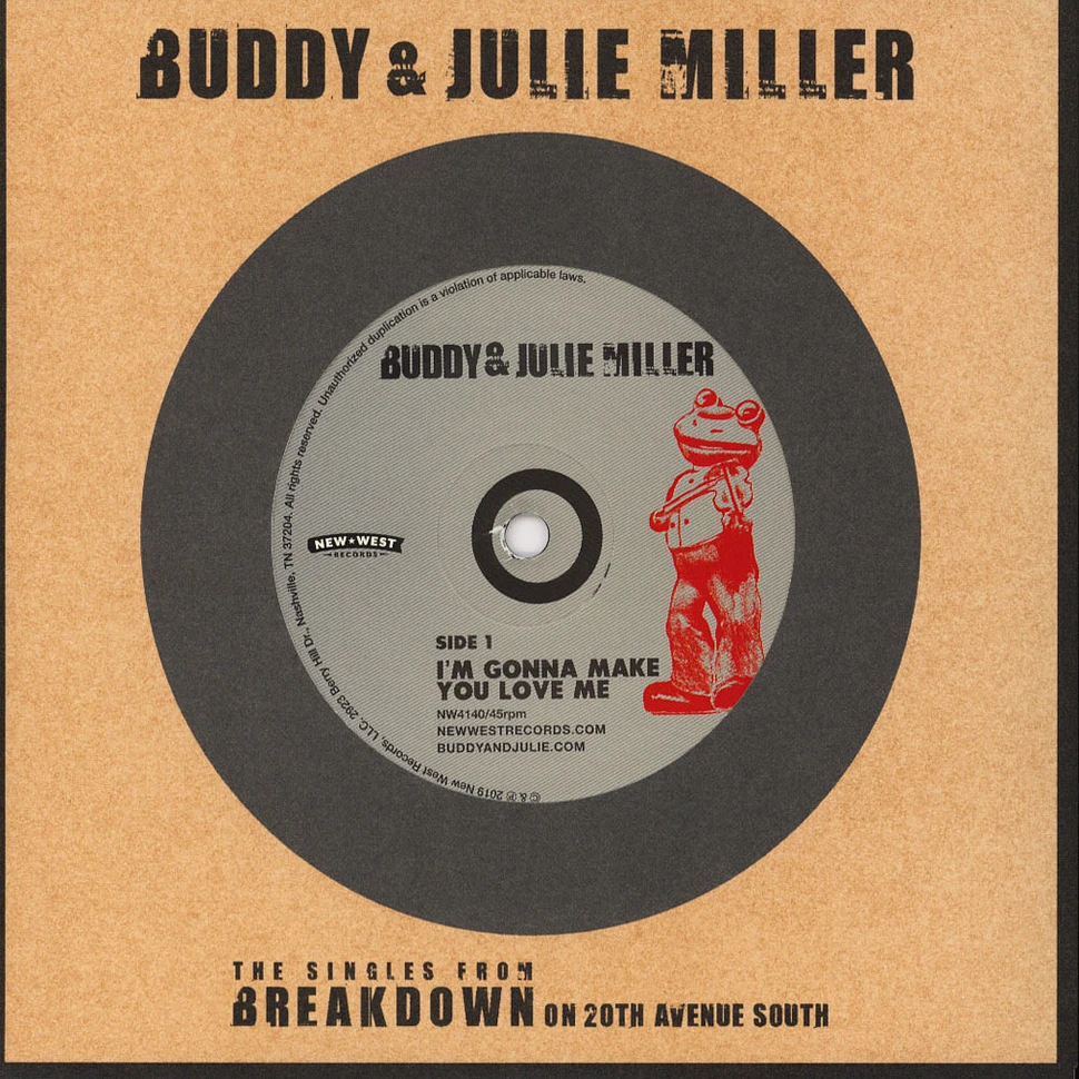 Buddy & Julie Miller - I'm Gonna Make You Love Me / Can't Cry Ha