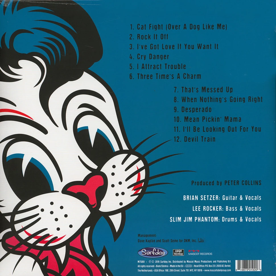 Stray Cats - 40 Black Vinyl Edition
