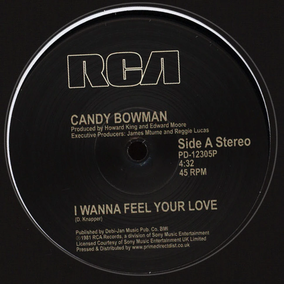 Candy Bowman - I Wanna Feel Your Love / Since I Found You (Love Is Better Than Ever) Record Store Day 2019 Edition