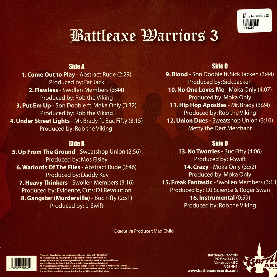 V.A. - Battleaxe Warriors III