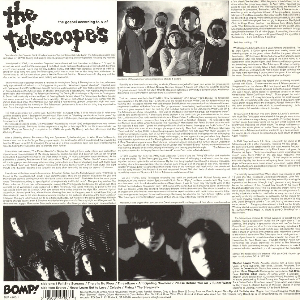 The Telescopes - As Approved By The Committee