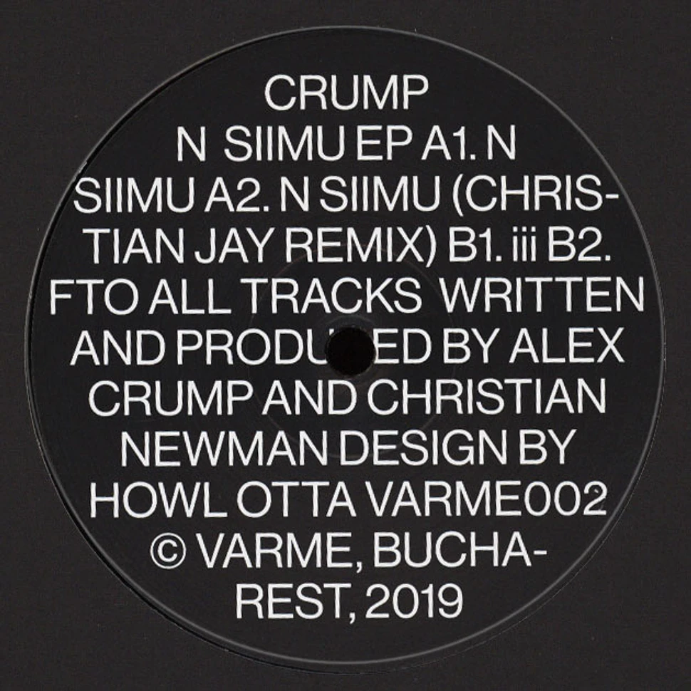 Crump - N Siimu EP Christian Jay Remix