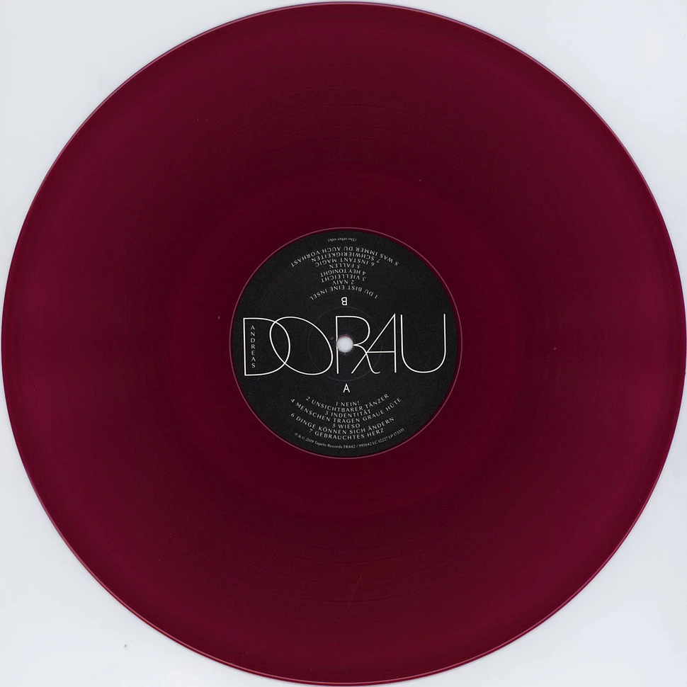 Andreas Dorau - Das Wesentliche HHV Exclusive Violet Limited Deluxe Edition with Signed Print