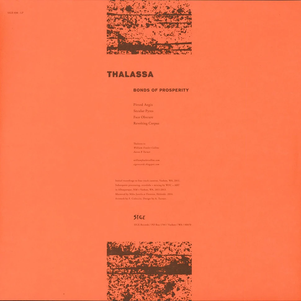 Thalassa - Bonds Of Prosperity
