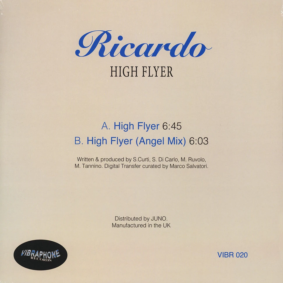 Ricardo - High Flyer Angel Mix