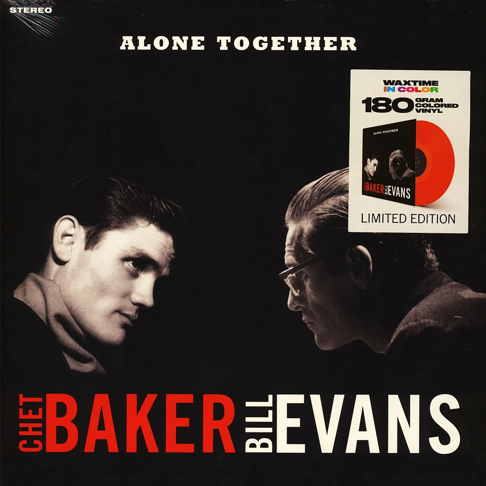 Chet Baker & Bill Evans - Alone Together Solid Red Vinyl Edition