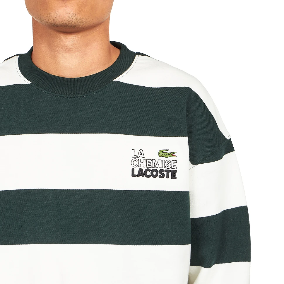 Lacoste L!ve - Striped Fleece Sweater