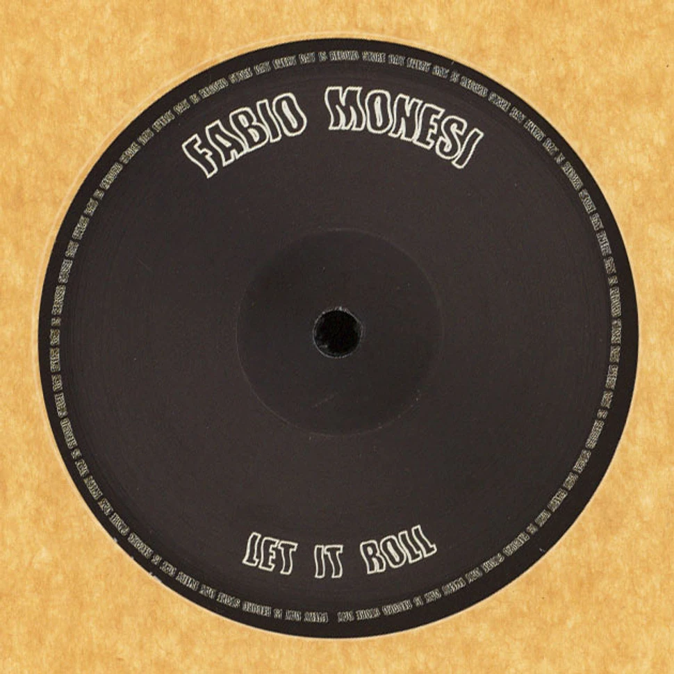 Fabio Monesi - Let It Roll Record Store Day 2019 Edition