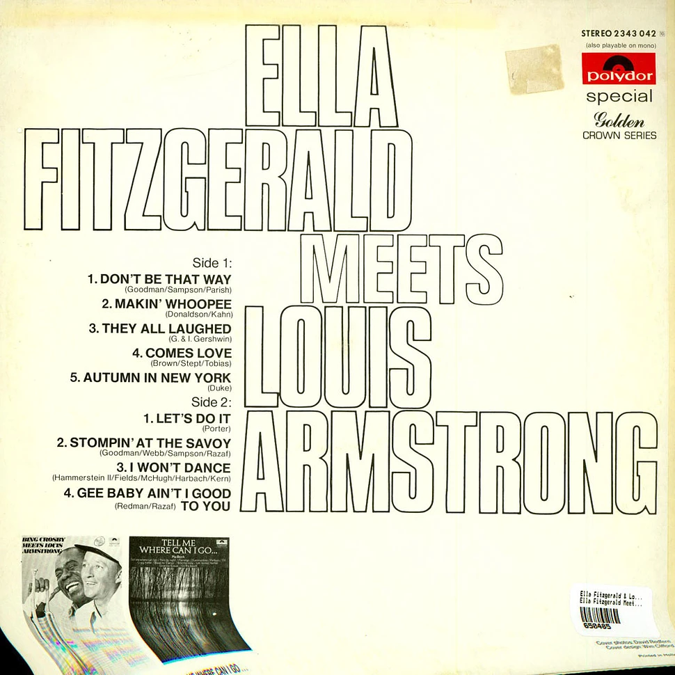 Ella Fitzgerald & Louis Armstrong - Ella Fitzgerald Meets Louis Armstrong