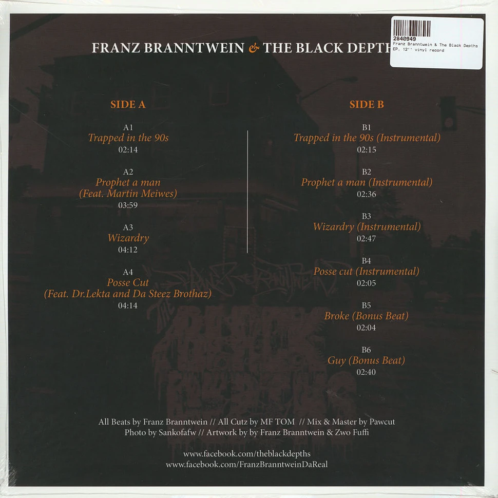 Franz Branntwein & The Black Depths - Franz Branntwein & The Black Depths