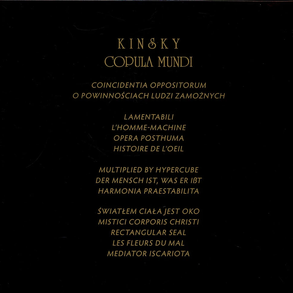 Kinsky - Copula Mundi