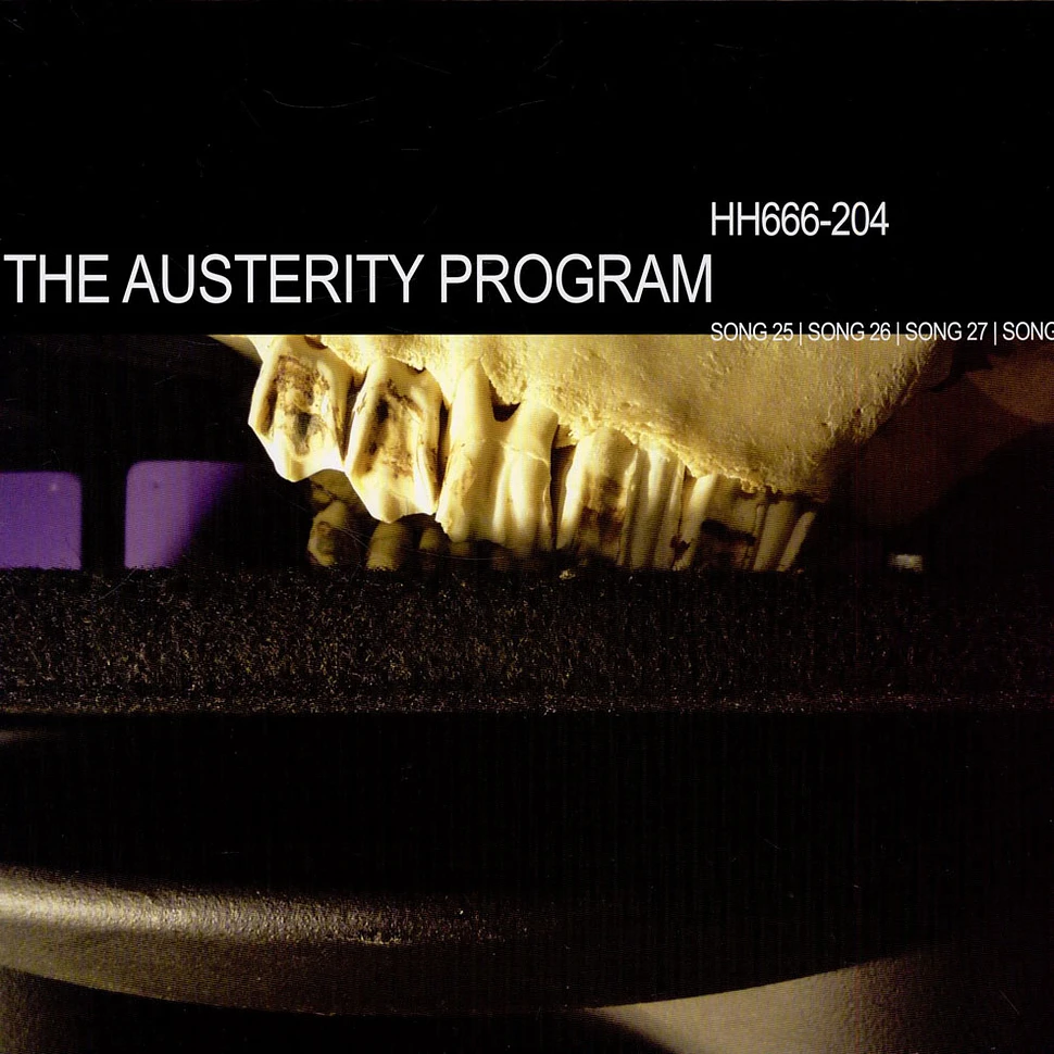 The Austerity Program - Backsliders And Apostates Will Burn