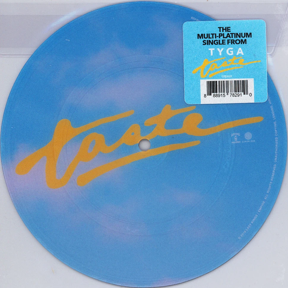 Tyga - Taste Picture Disc Edition