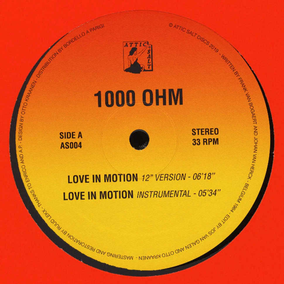 1000 Ohm - Love In Motion