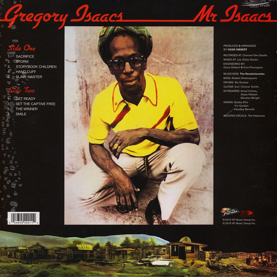 Gregory Isaacs - Mr. Isaacs