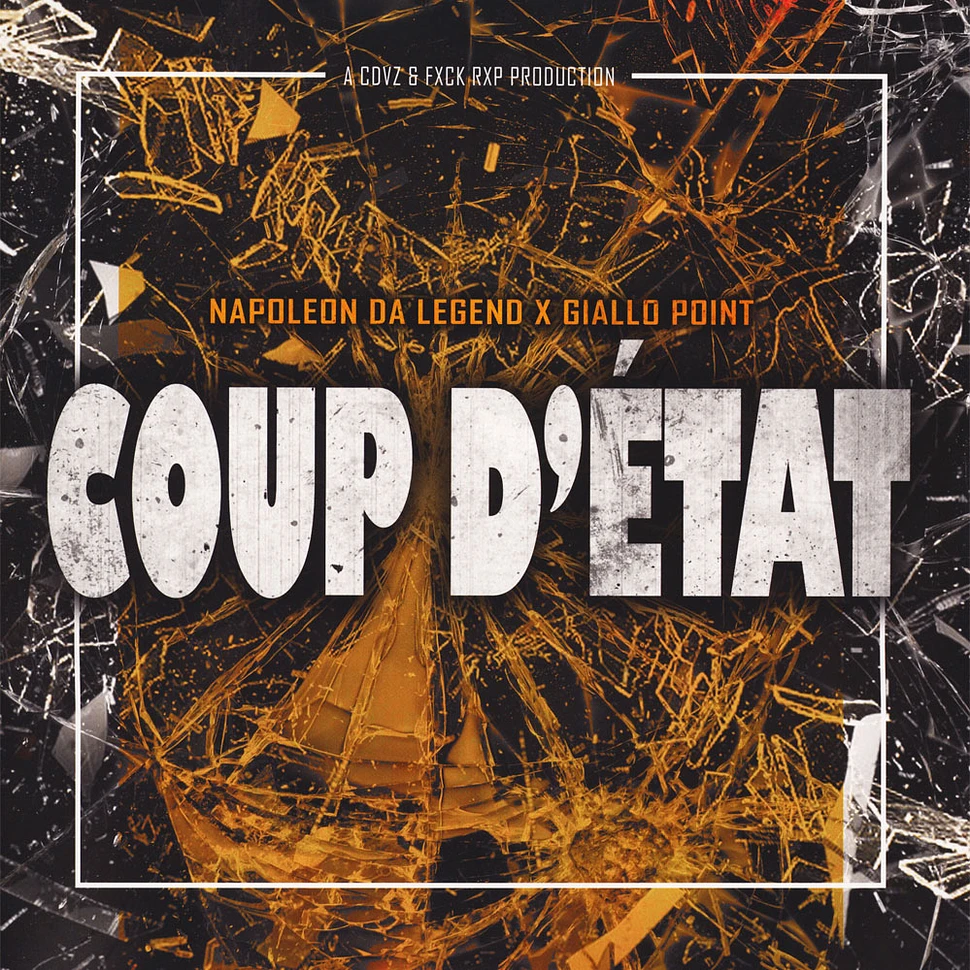 Napoleon Da Legend & Giallo Point - Coup D'etat Orange Orapque Vinyl Edition