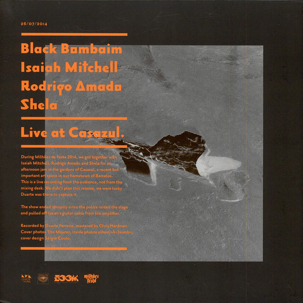 Black Bombaim, Isaiah Mitchell, Rodrigo Amado, Shella - Live at Casazul
