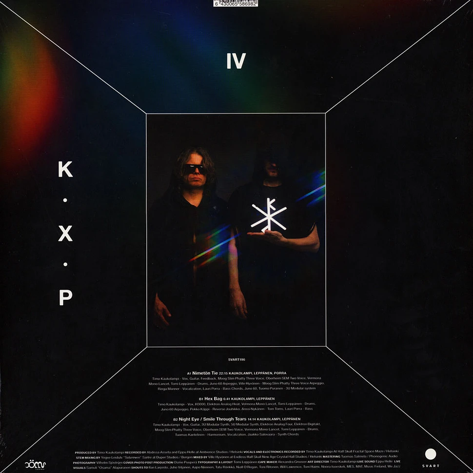 K-X-P - IV Black Vinyl Edition