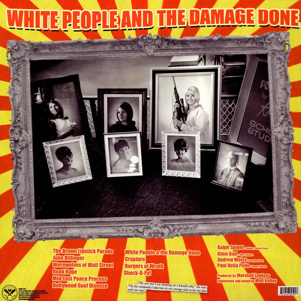 Jello Biafra And The Guantanamo School Of Medicine - White People And The Damage Done