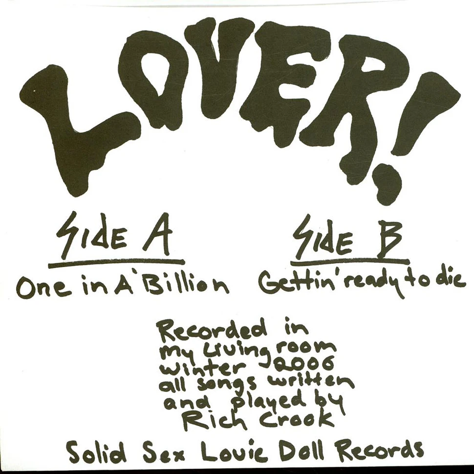Lover! - One In A Billion