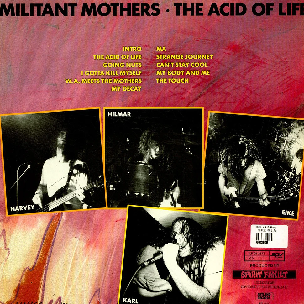 Militant Mothers - The Acid Of Life