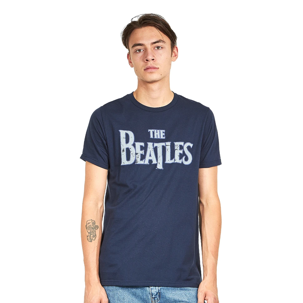 The Beatles - Distressed Logo T-Shirt