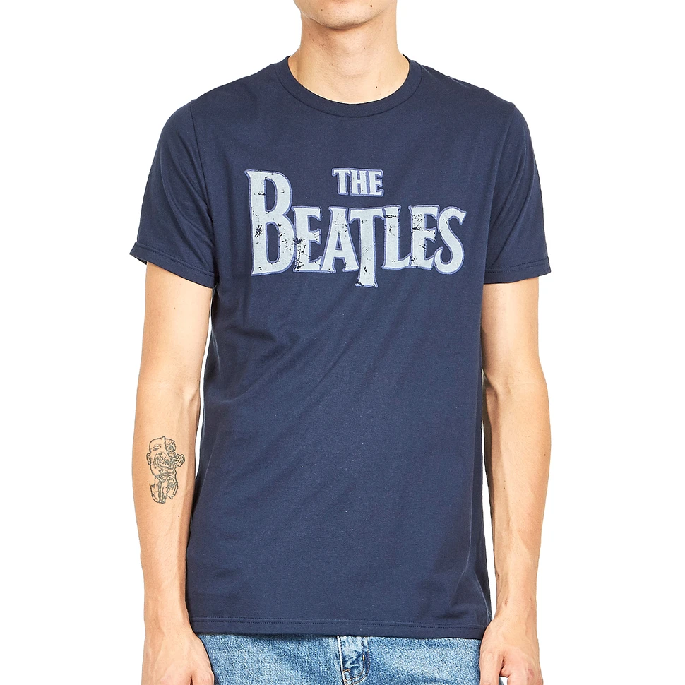 The Beatles - Distressed Logo T-Shirt