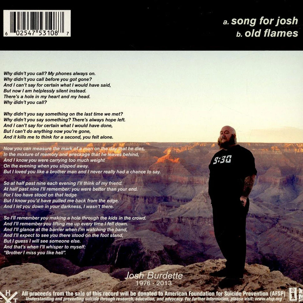 Frank Turner - Song For Josh