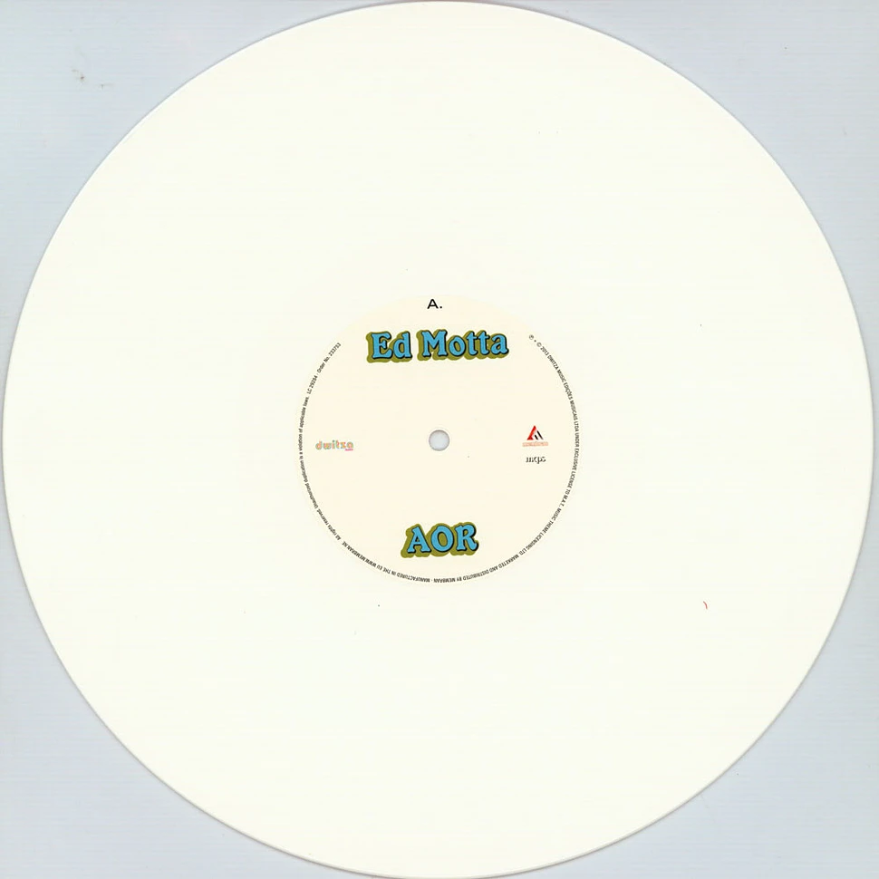 Ed Motta - AOR Limited White Vinyl Edition