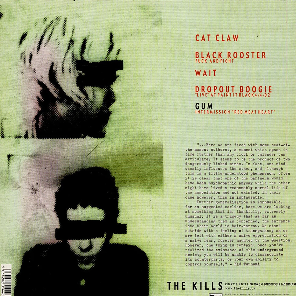 The Kills - Black Rooster EP