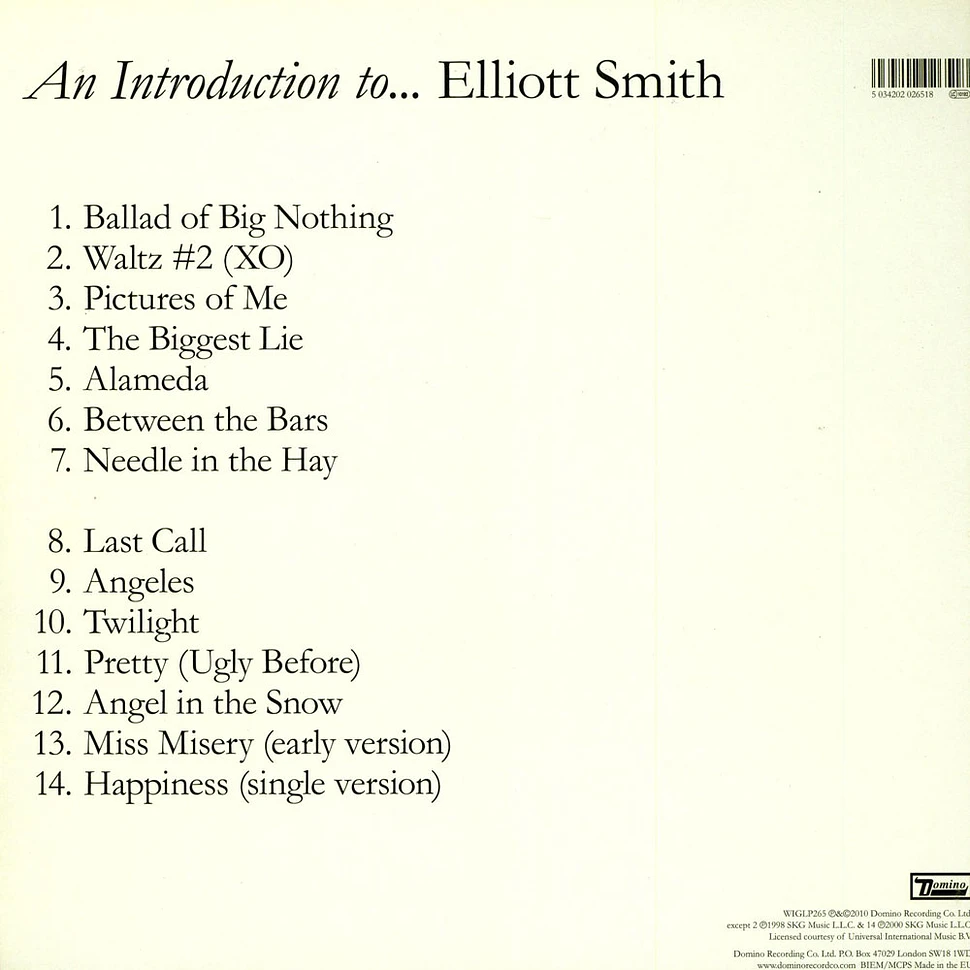 Elliott Smith - An Introduction To...