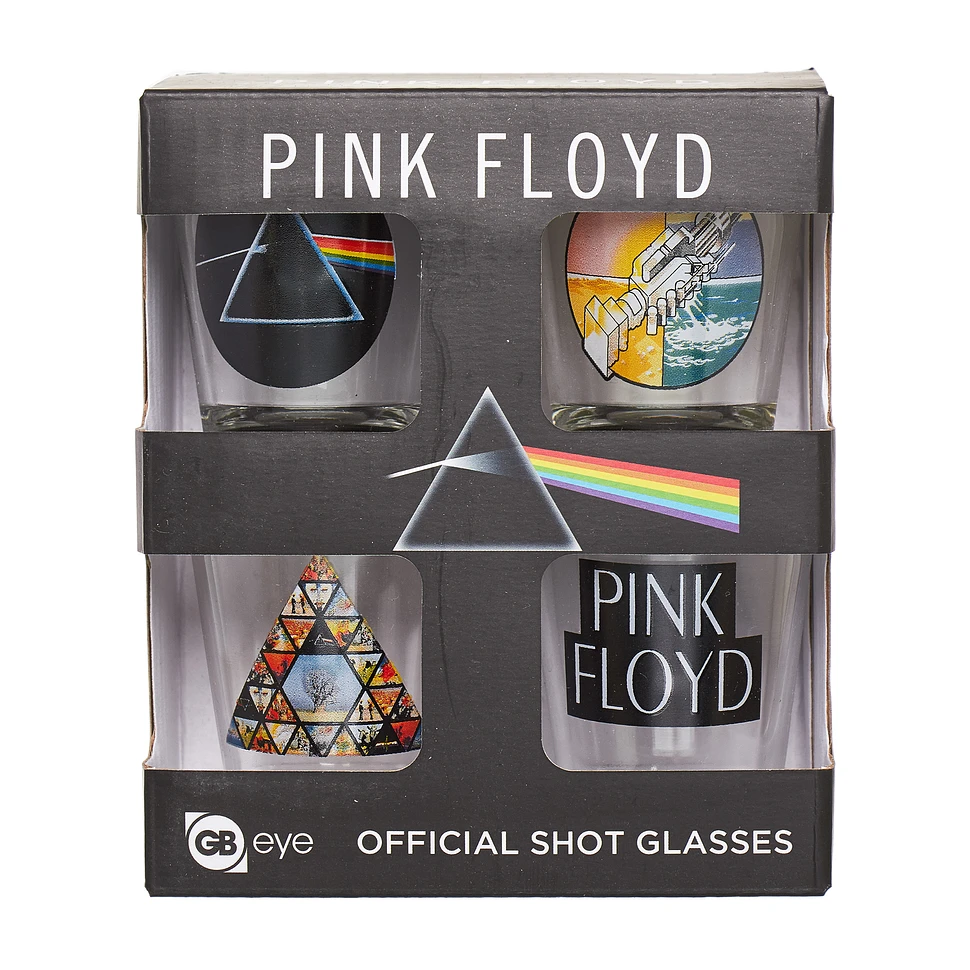 Pink Floyd - Shot Glasses Set Of 4