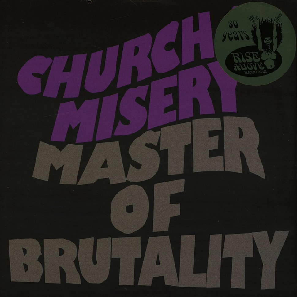 Church Of Misery - Master Of Brutality Gold Vinyl Edition