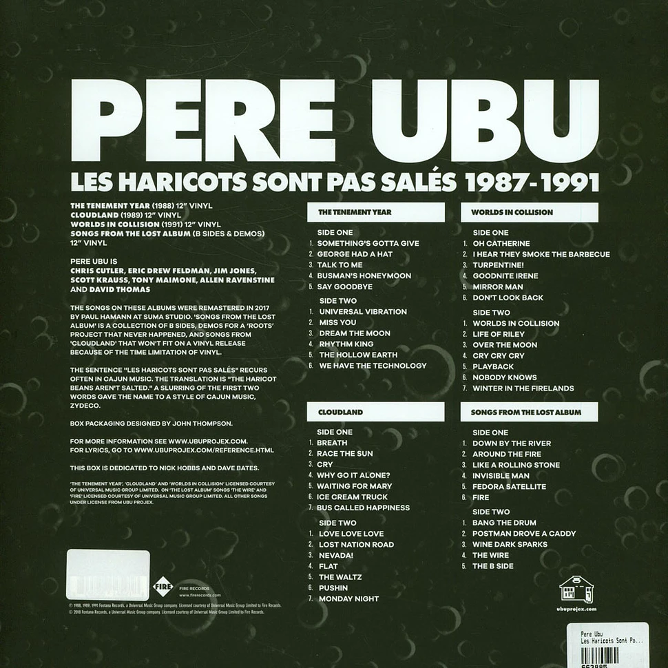 Pere Ubu - Les Haricots Sont Pas Salés 1987-1991