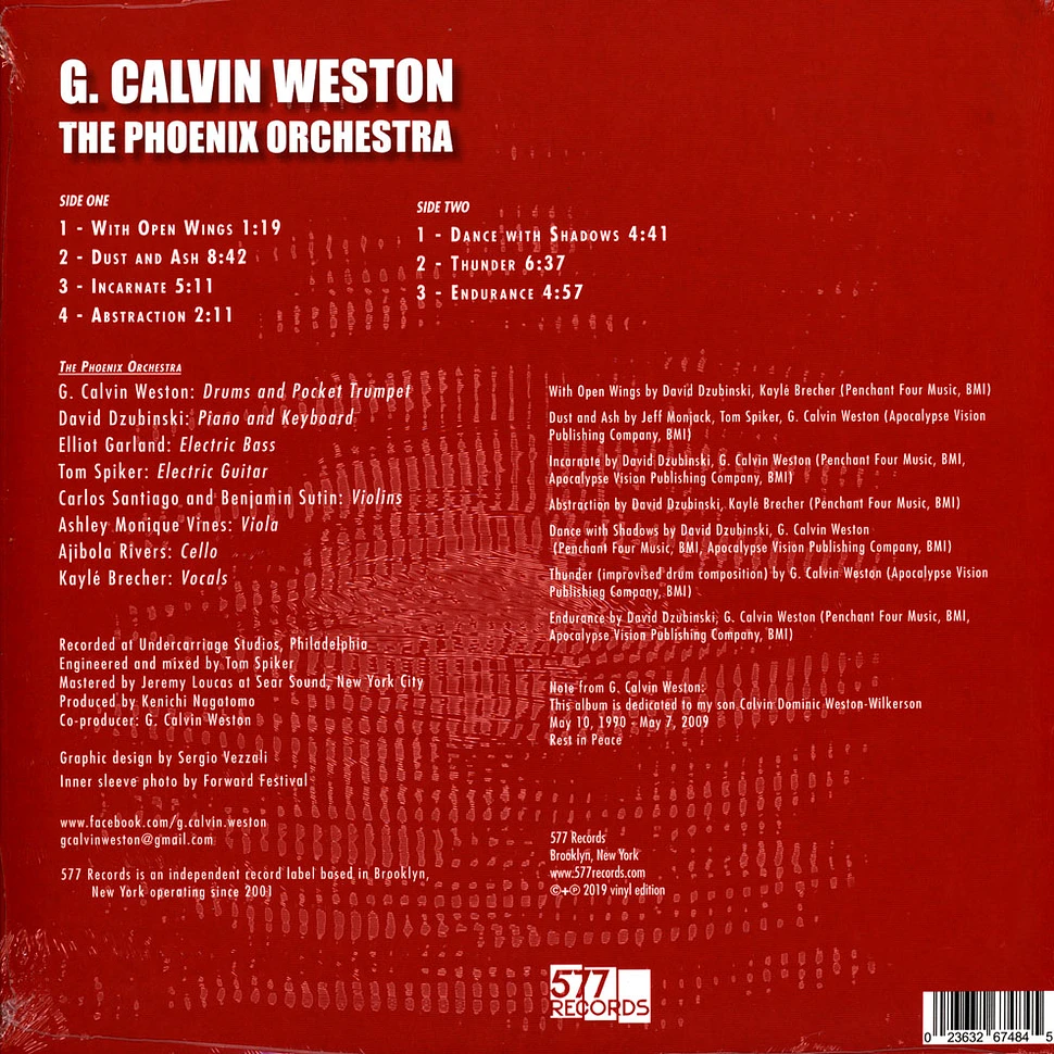 G. Calvin Weston - Phoenix Orchestra - Dust And Ash