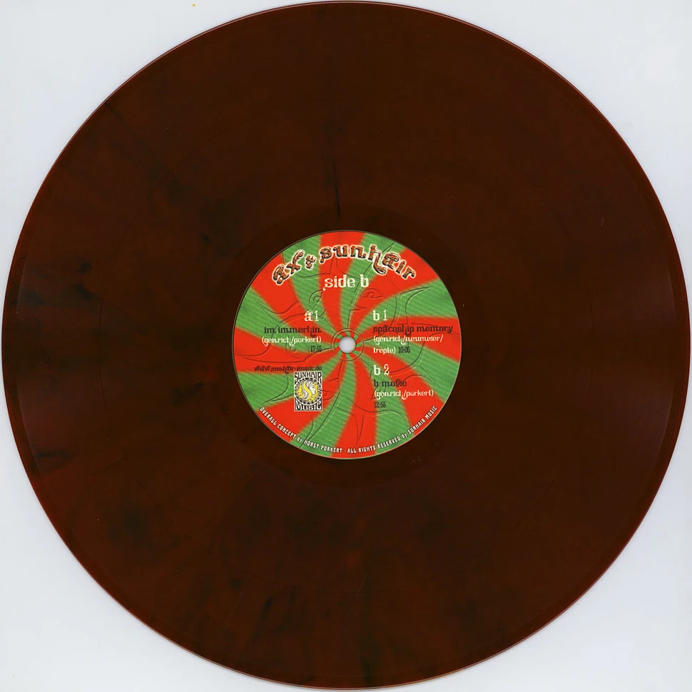 Ax & Sunhair - Spiral Spacekraut Trip Red Vinyl Edition