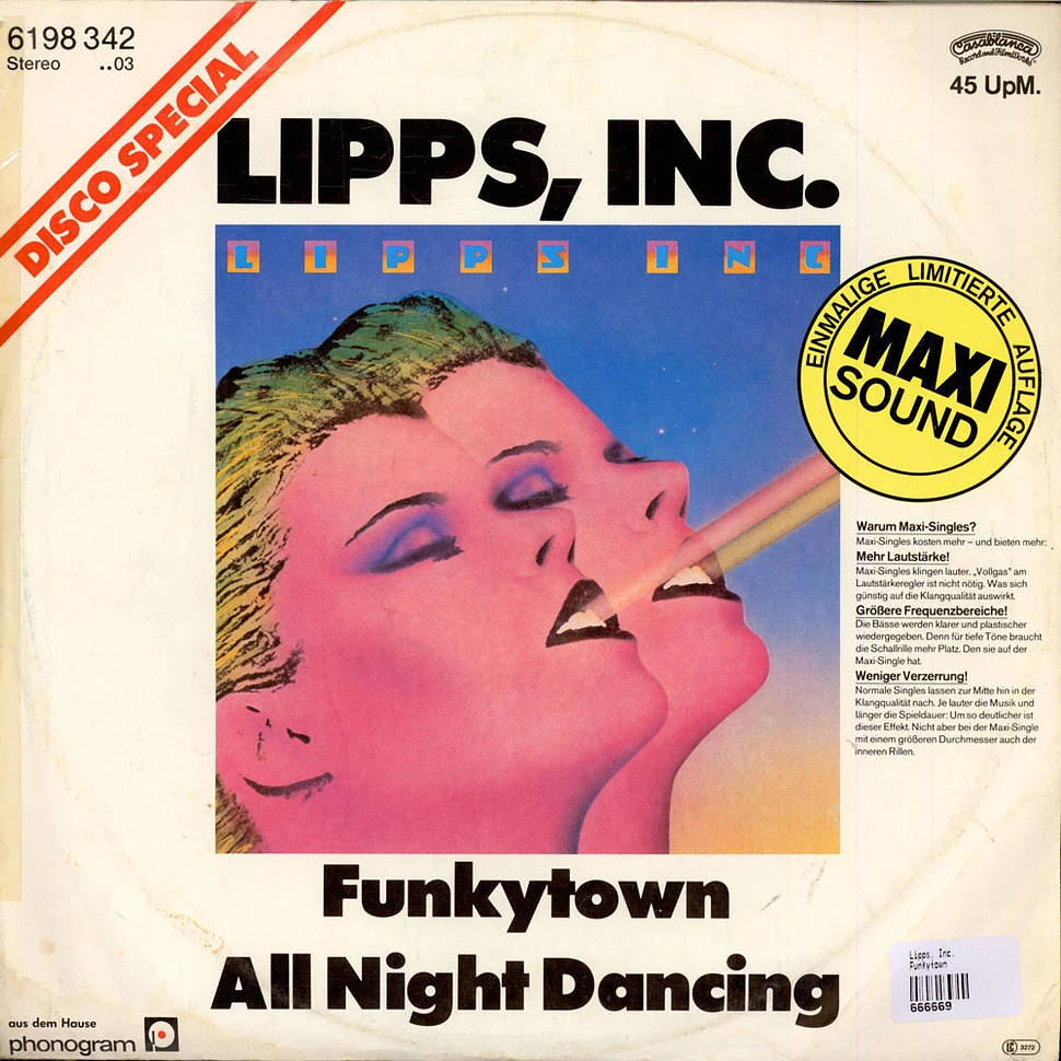 Lipps, Inc. - Funkytown / All Night Dancing