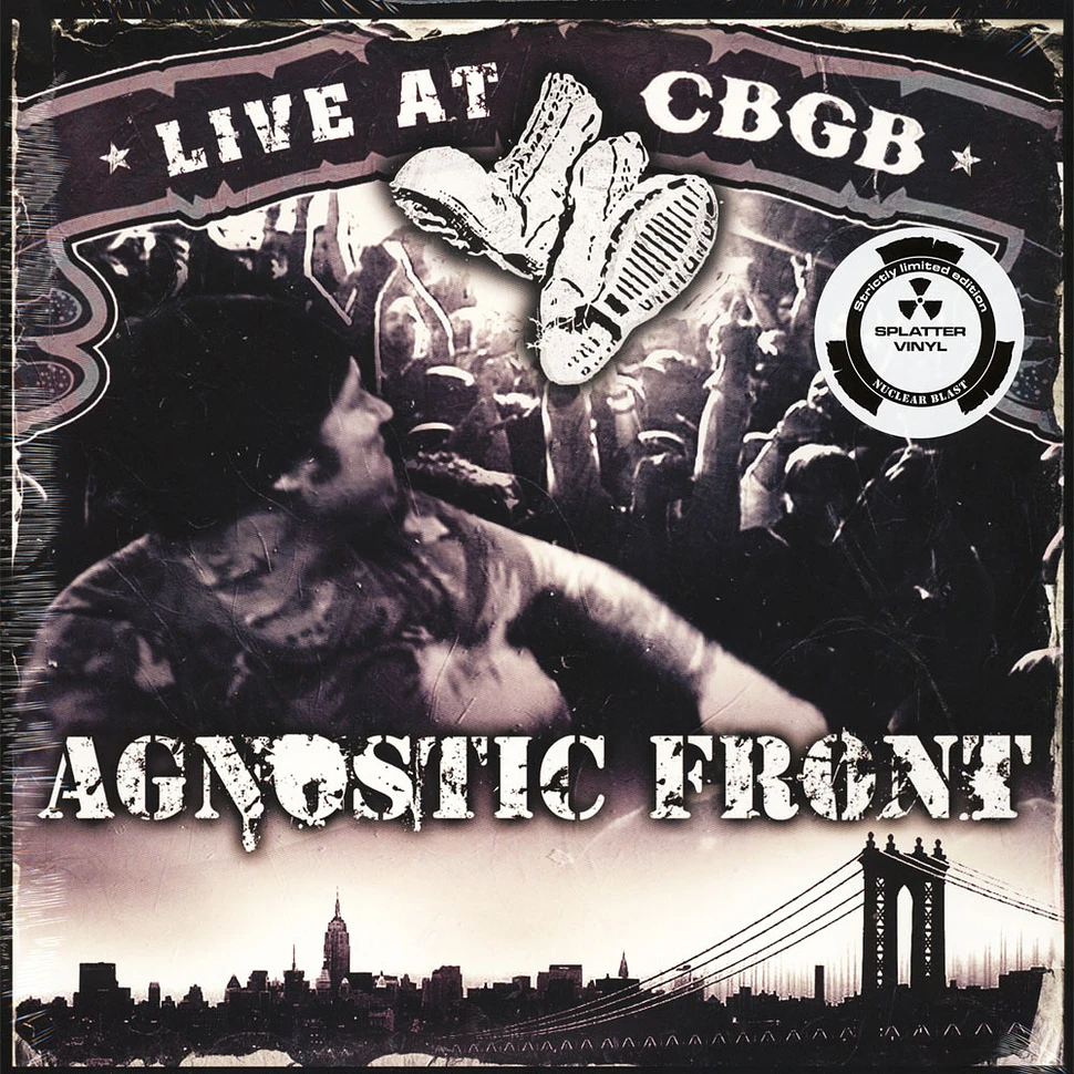 Agnostic Front - Live At CBGB Splatter Vinyl Edition