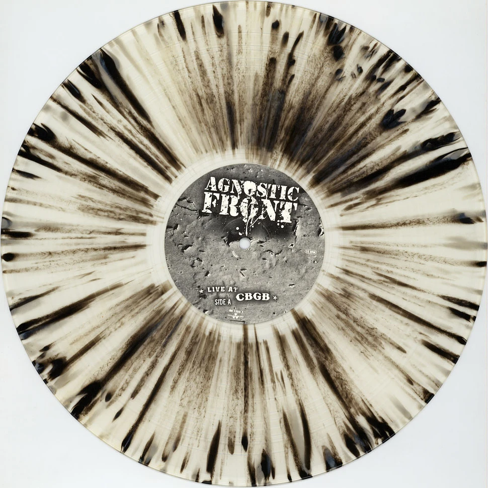 Agnostic Front - Live At CBGB Splatter Vinyl Edition