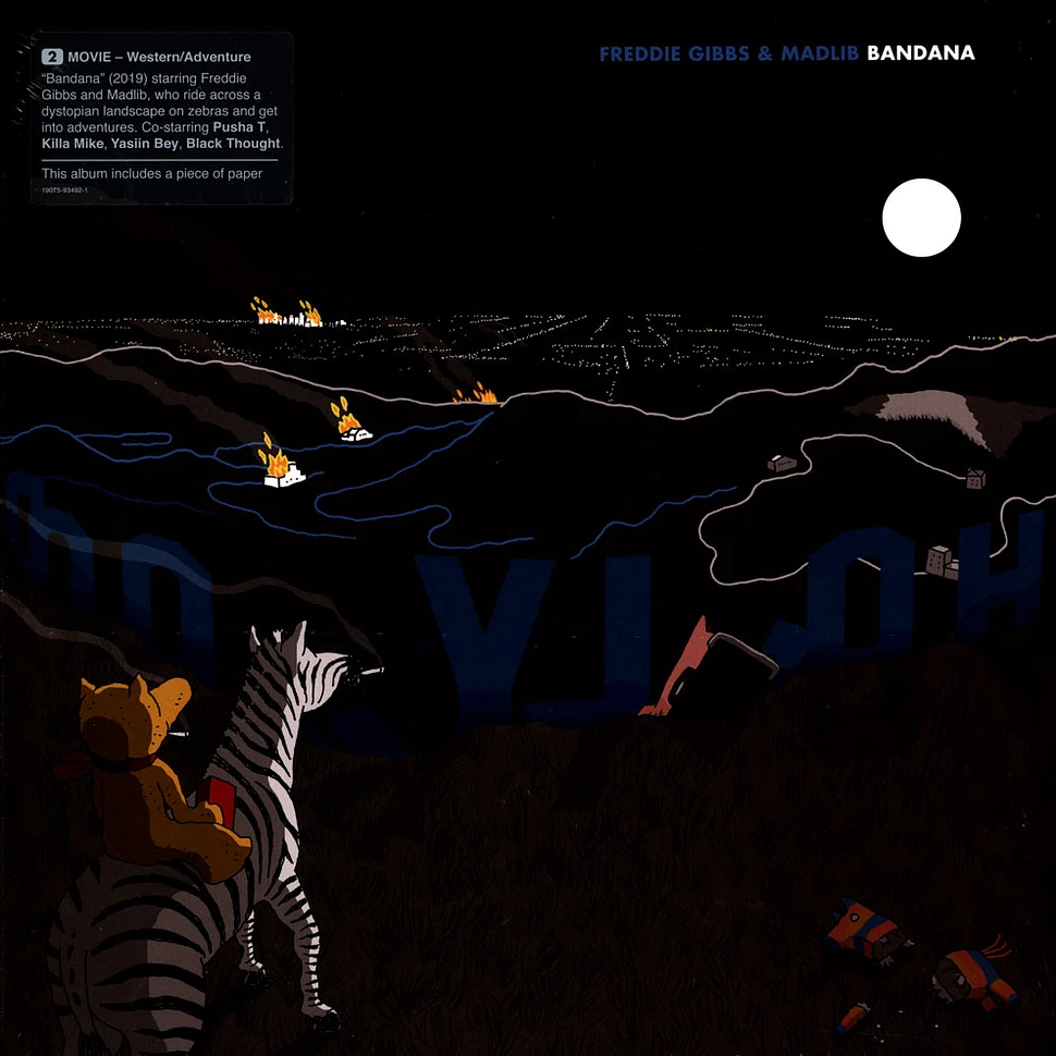 Freddie Gibbs & Madlib - Bandana HHV Exclusive White Vinyl Edition