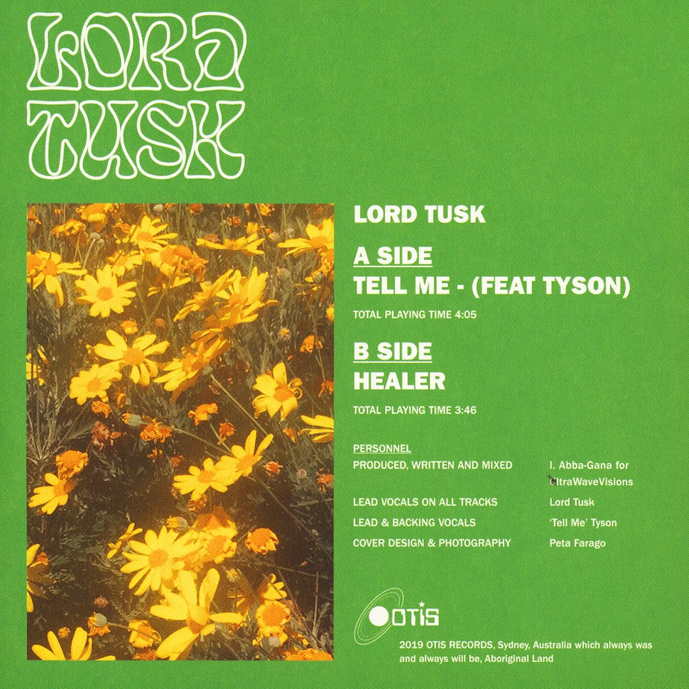 Lord Tusk - Tell Me Feat Tyson / Healer