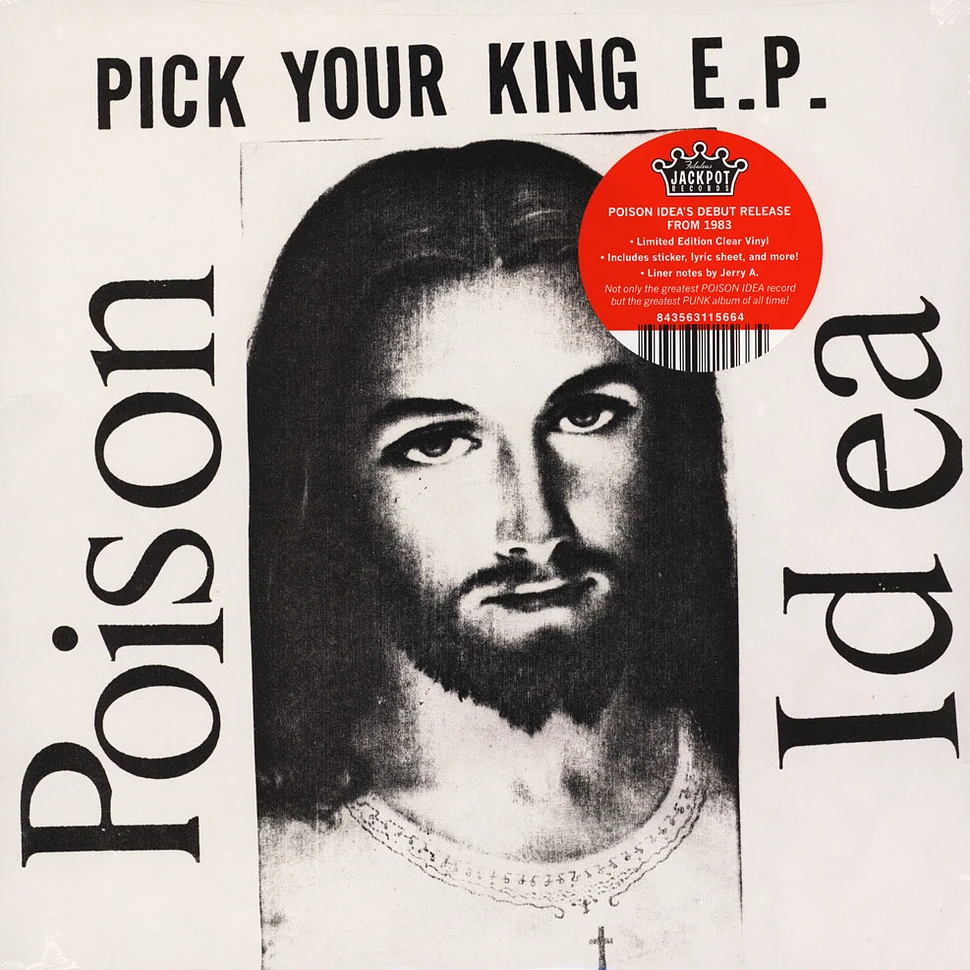 Poison Idea - Pick Your King Clear Vinyl Edition