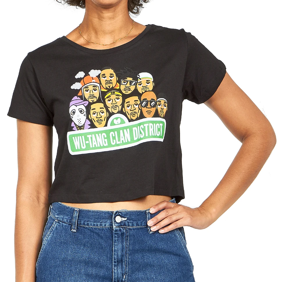 Wu-Tang Clan - Sesame Street Cropped Women T-Shirt