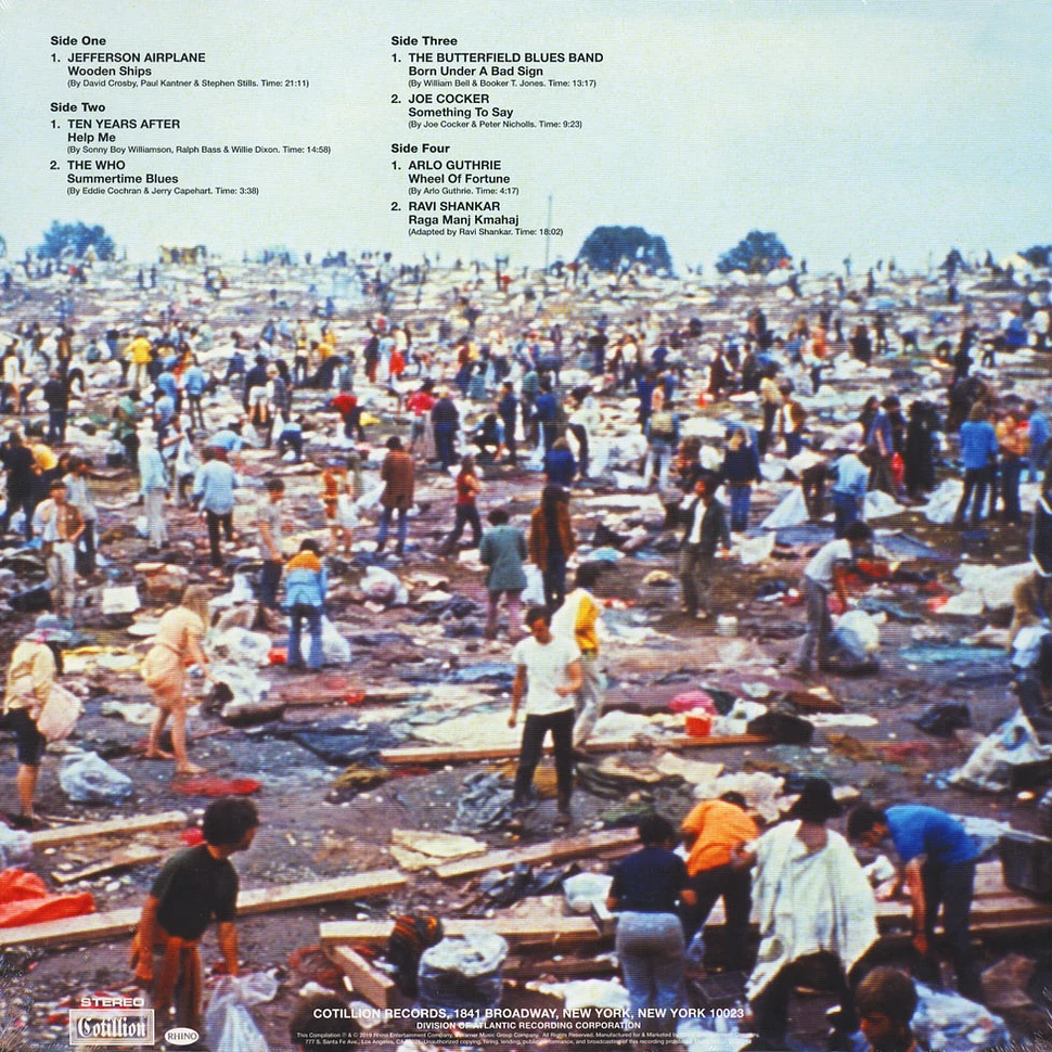 V.A. - Woodstock Four Green & White Vinyl Edition