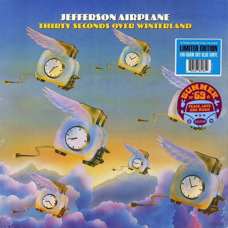 Jefferson Airplane - 30 Seconds Over Winterland Sky Blue Vinyl Edition