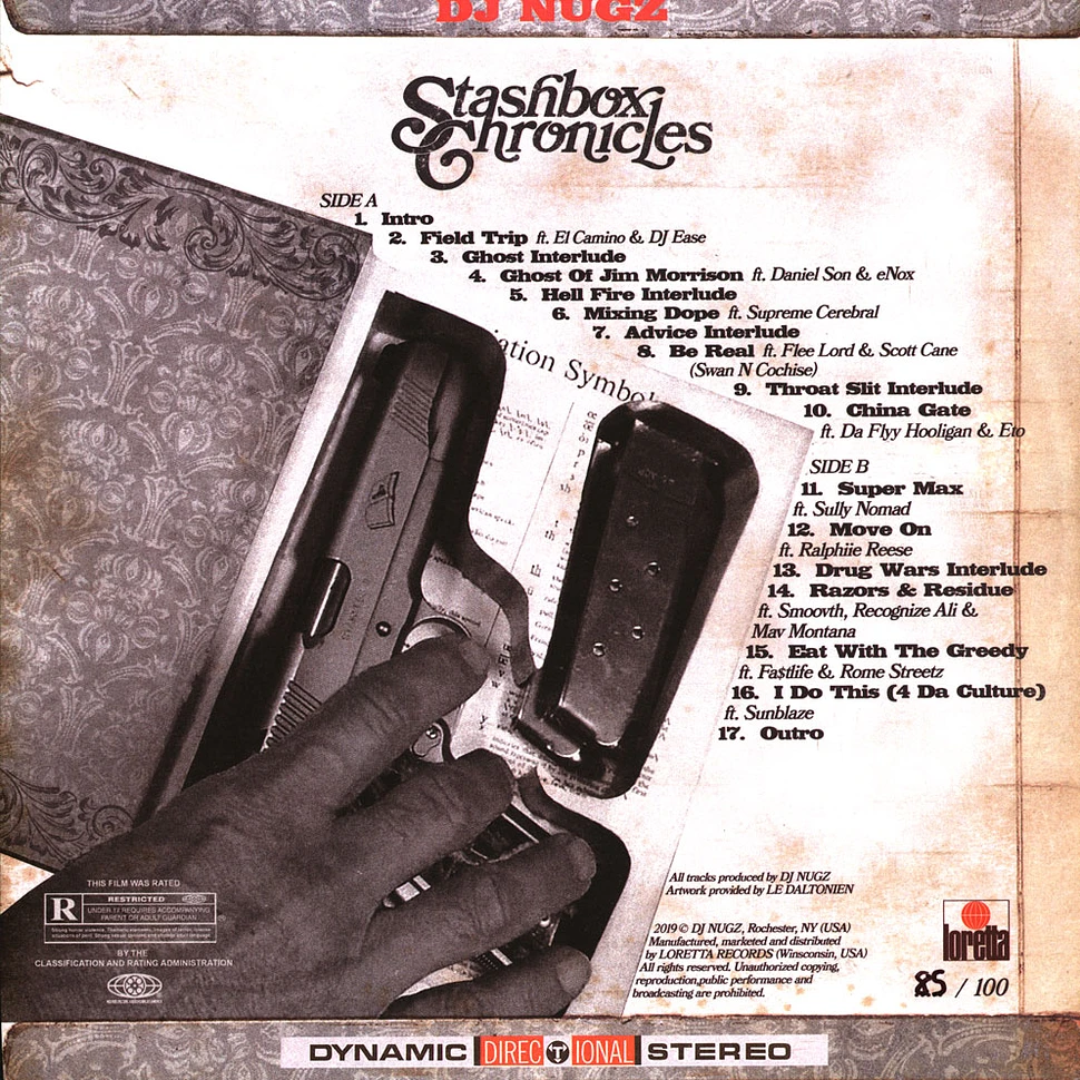 DJ Nugz - Stashbox Chronicles Marble Vinyl Edition