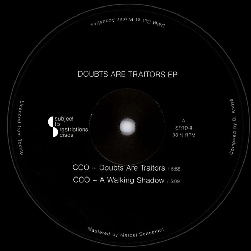 CCO & Narco Marco - Doubts Are Traitors EP