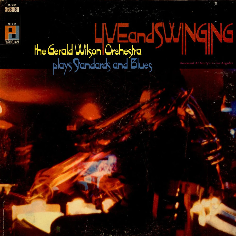 Gerald Wilson Orchestra - Live And Swinging